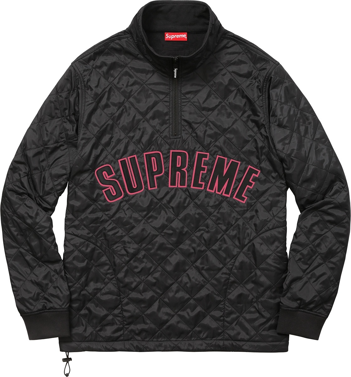 Arc Logo Quilted Half Zip Pullover view 6